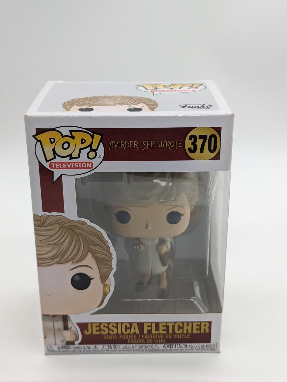 Funko Pop Television #370 Jessica Fletcher Murder She Wrote - W/Pop Protector - Picture 2 of 7